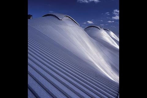 Southern Cross station in Australia, designed with roof domes to induce natural ventilation